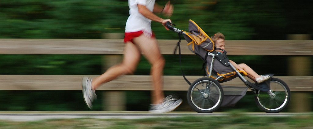 running with stroller